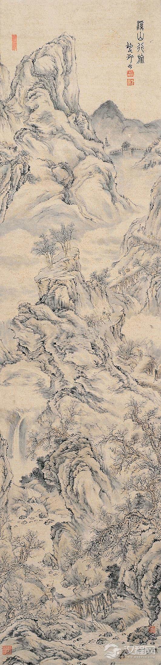 金陵八家 邹喆画选 