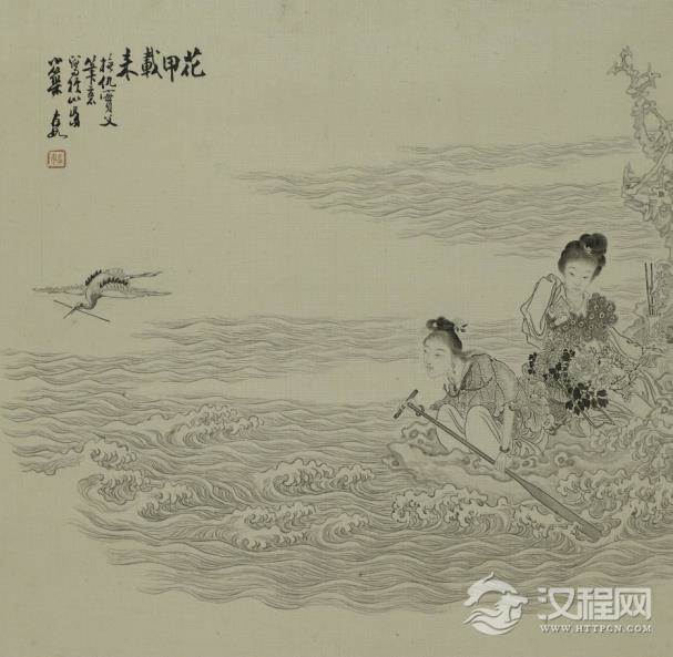 清 吴嘉猷 仕女册