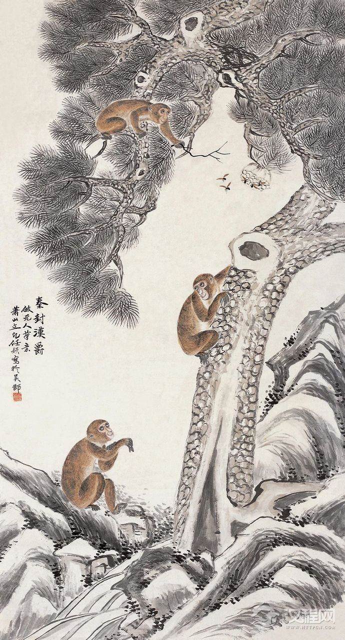 清 任预画选 