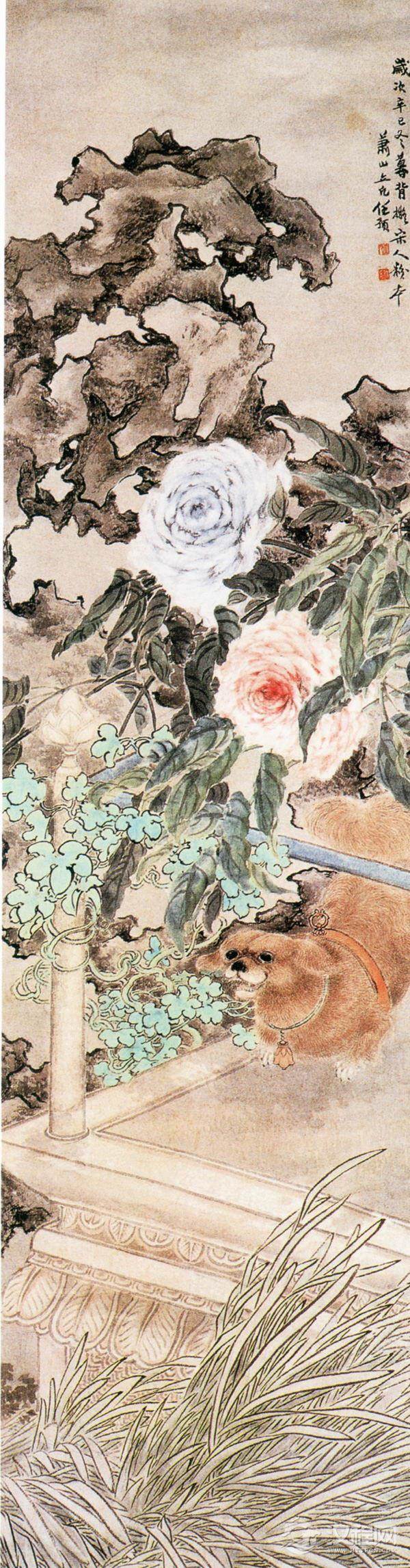 海上画派：赵之谦 任颐 吴昌硕  任熊 