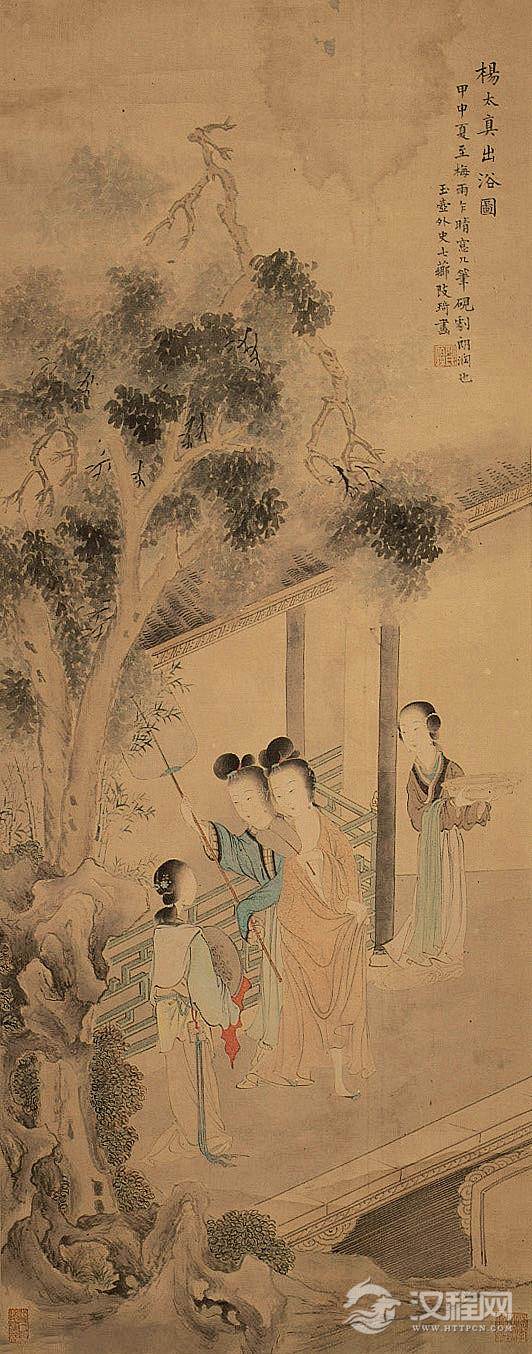 清 改琦人物仕女画