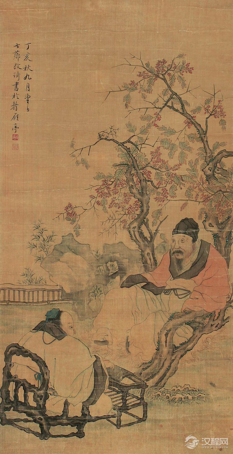 清 改琦人物仕女画