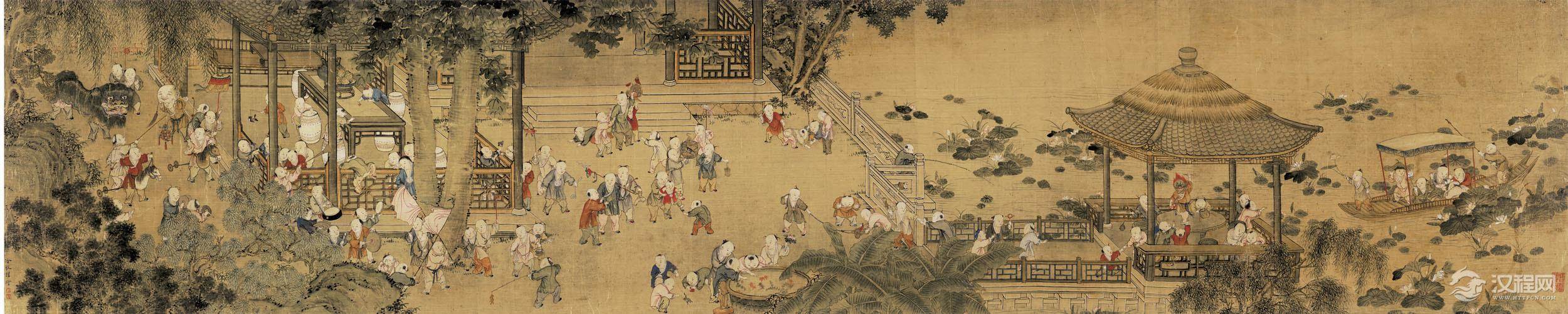 清宫十大画家 冷枚画选