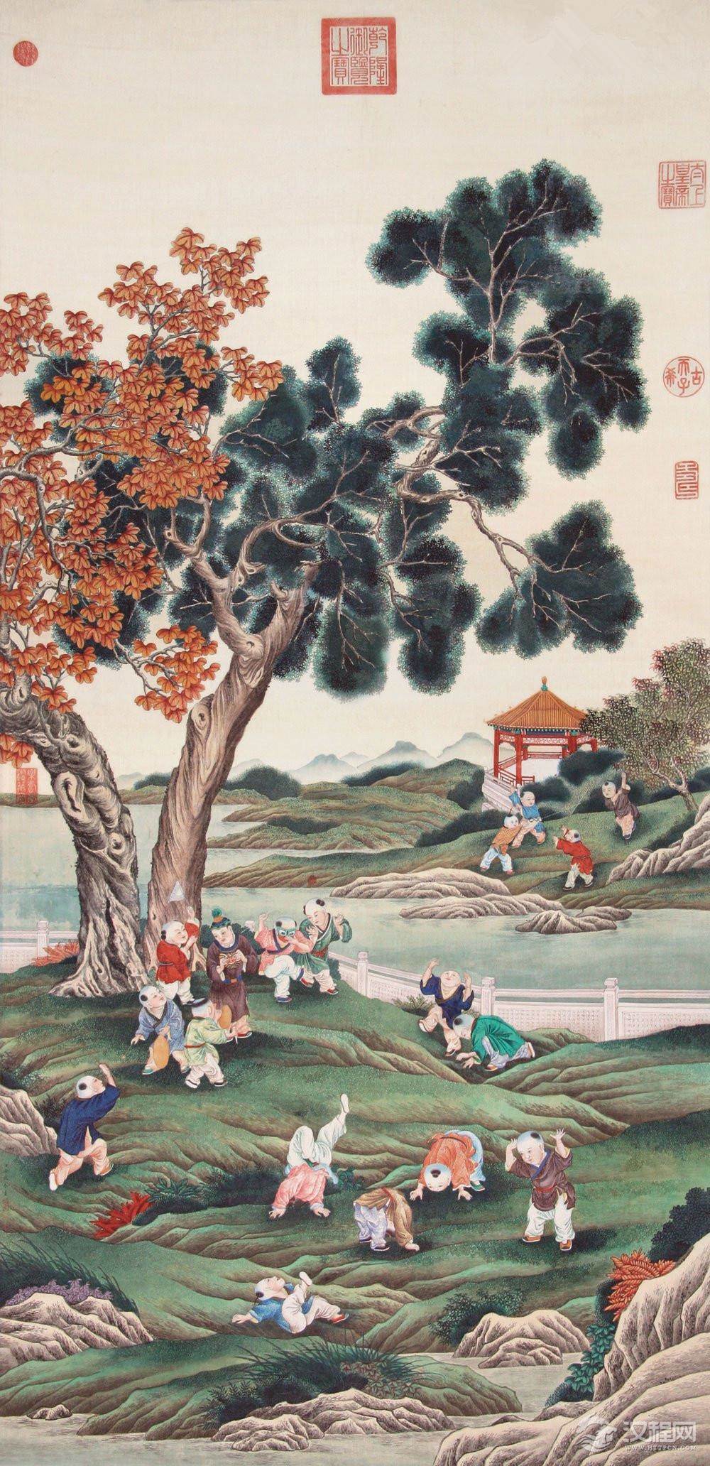 清宫十大画家 冷枚画选