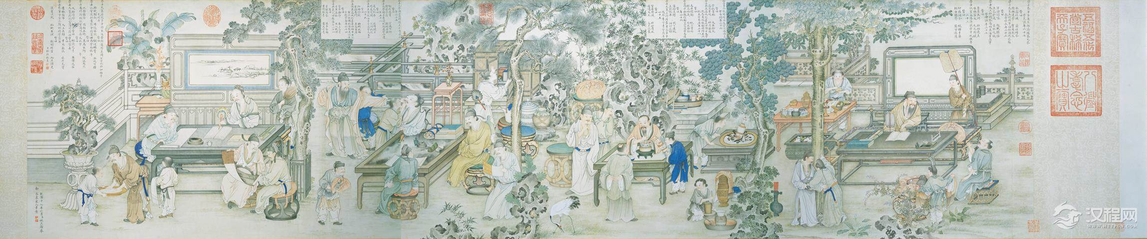 清宫十大画家 姚文瀚画选