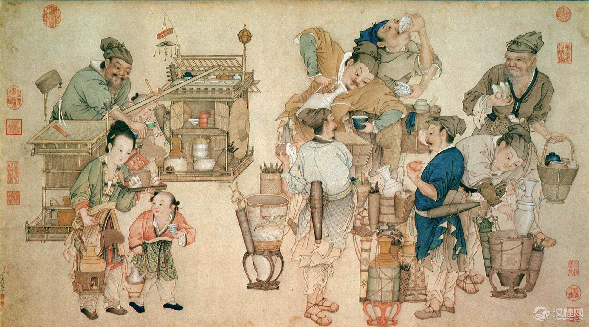 清宫十大画家 姚文瀚画选 