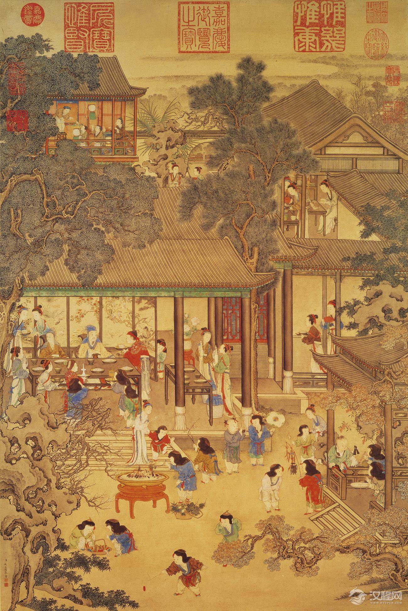 清宫十大画家 姚文瀚画选 