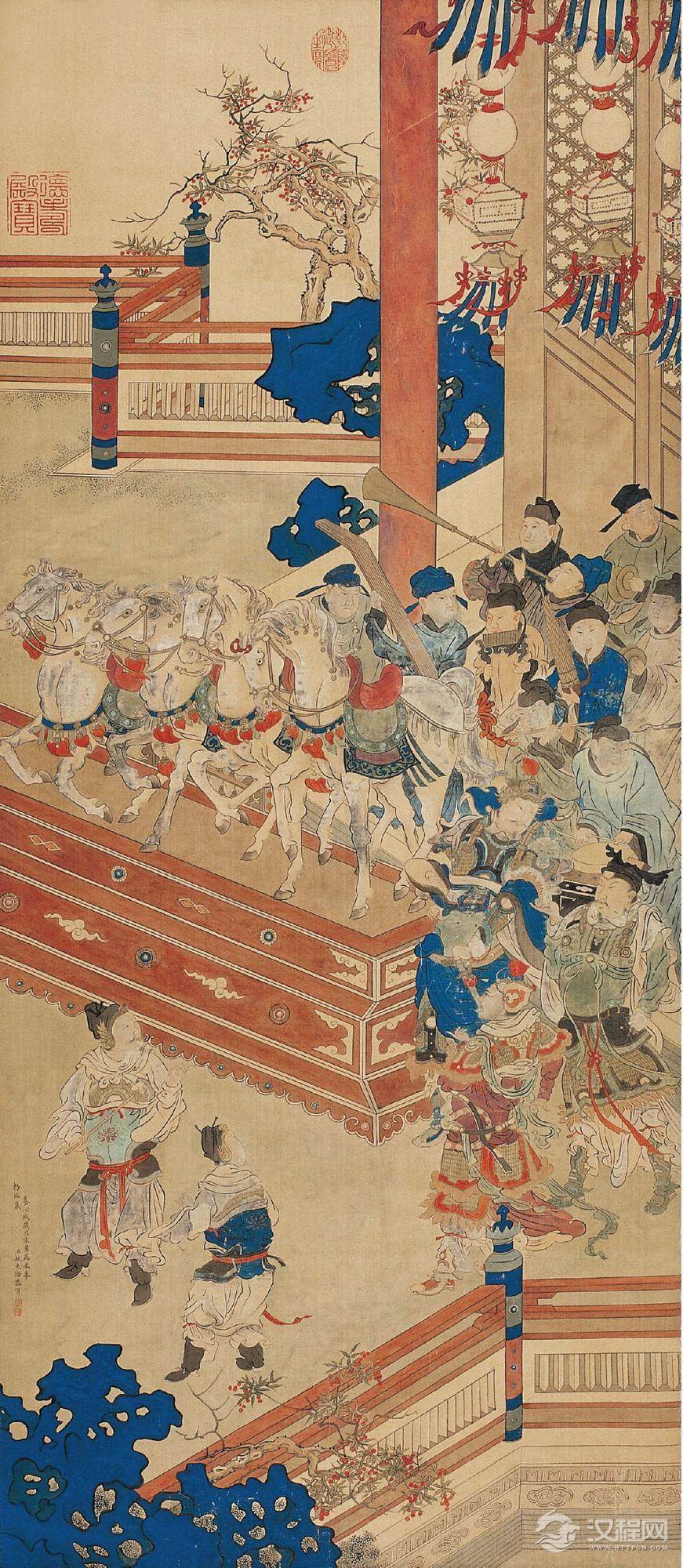 清宫十大画家 姚文瀚画选