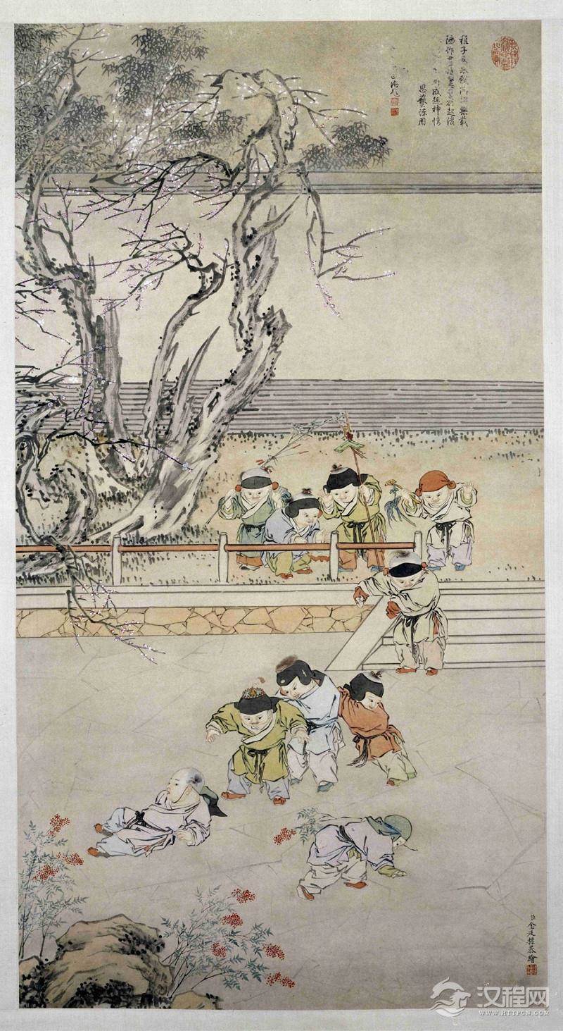 清宫十大画家 金廷标画选 