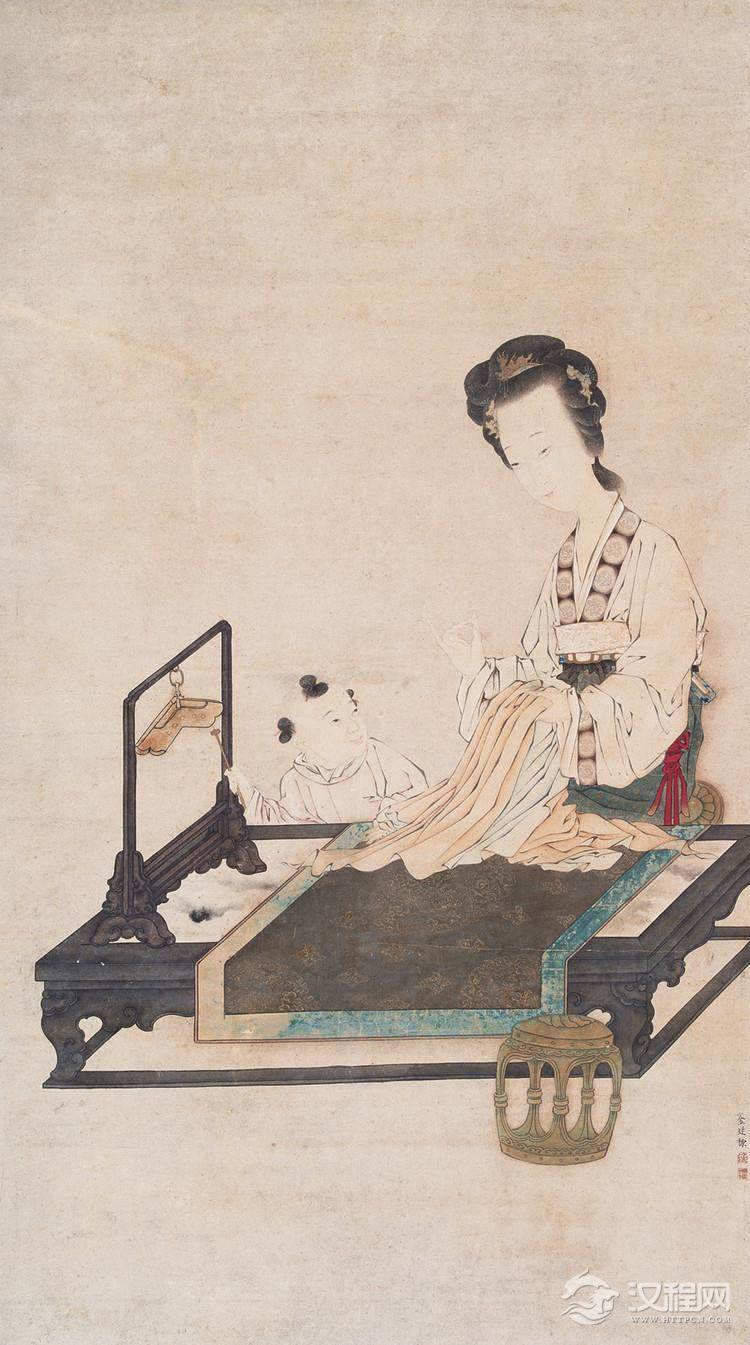 清宫十大画家 金廷标画选