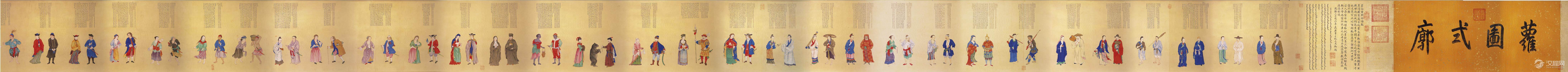 职贡图 清 乾隆年间 谢遂画 