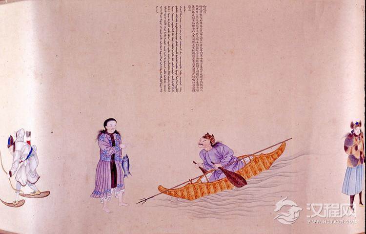 职贡图 清 乾隆年间 谢遂画 