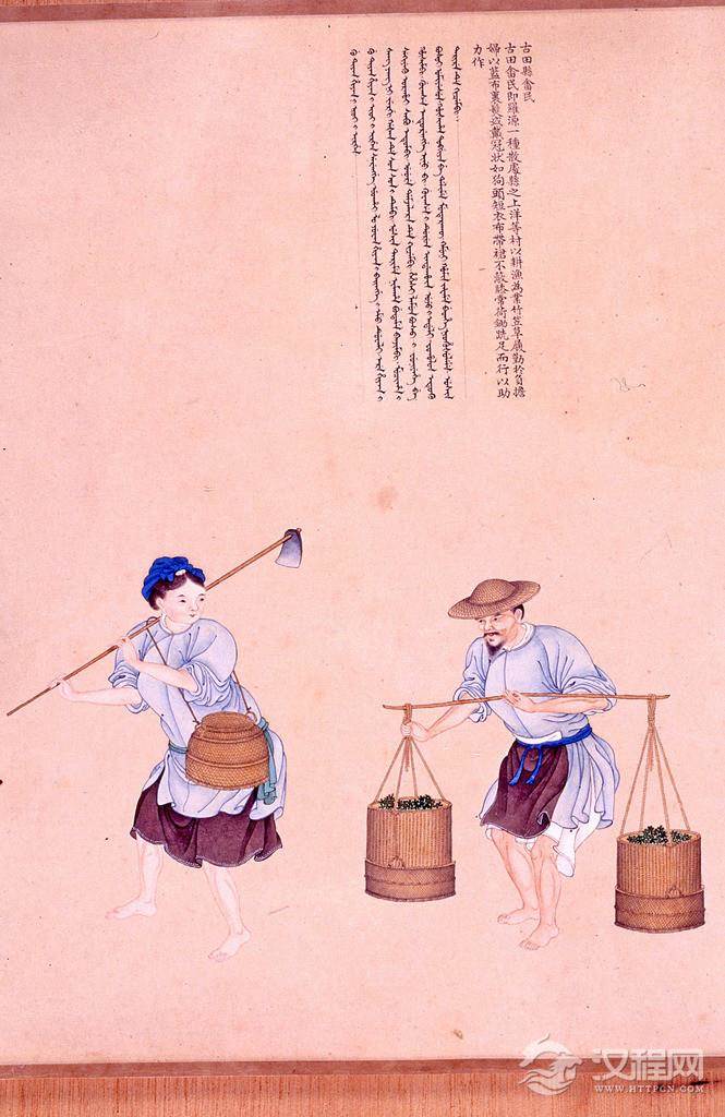 职贡图 清 乾隆年间 谢遂画