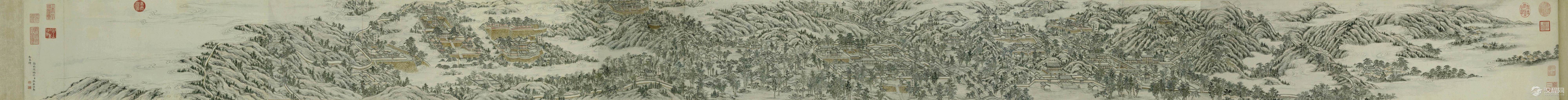 故宫博物院珍藏 清代绘画长卷 