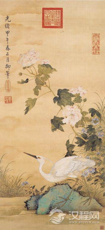 慈禧画选 葡萄图 (百幅中国名画)