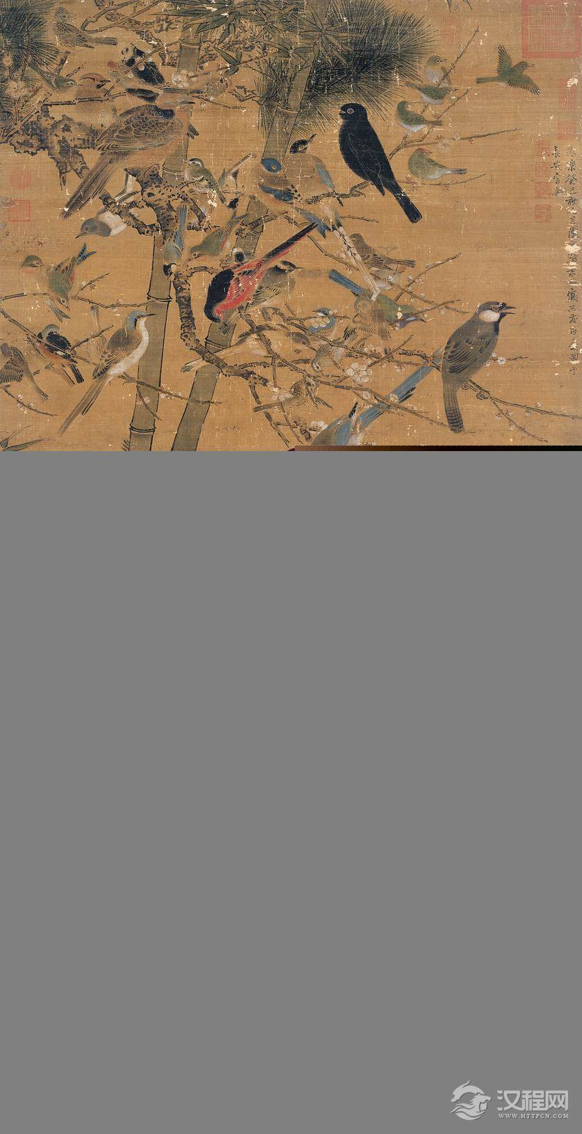 边文进三友百禽