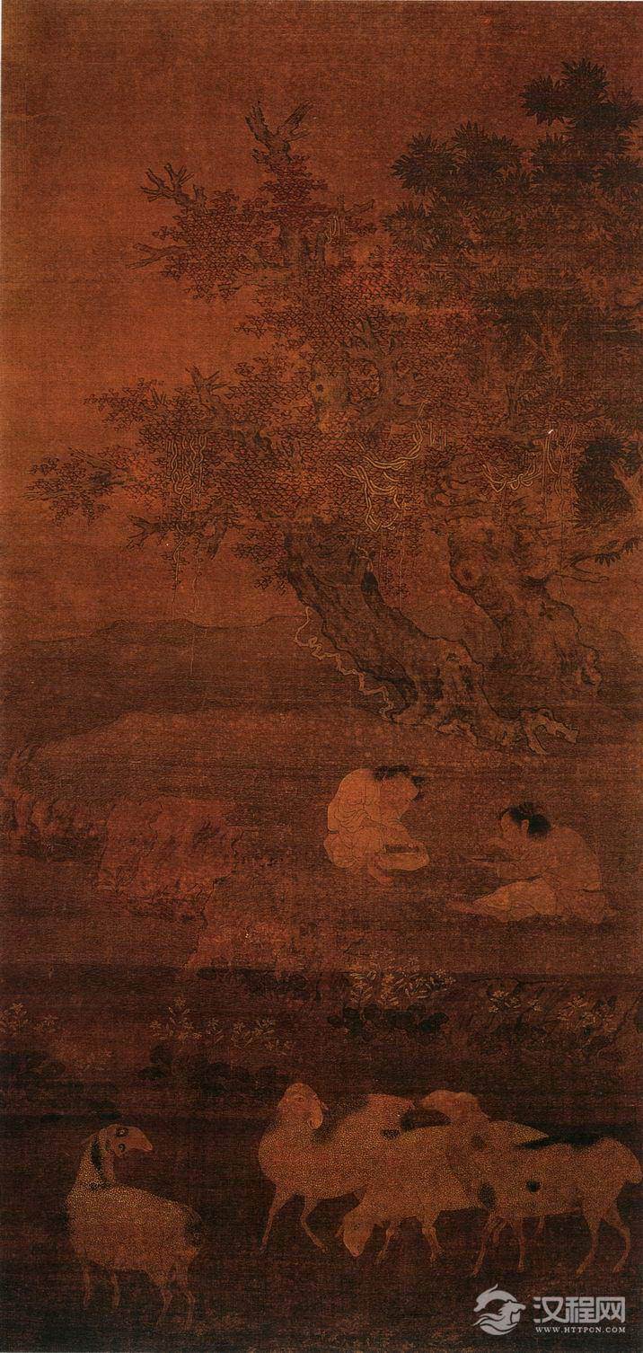 秋林纵牧