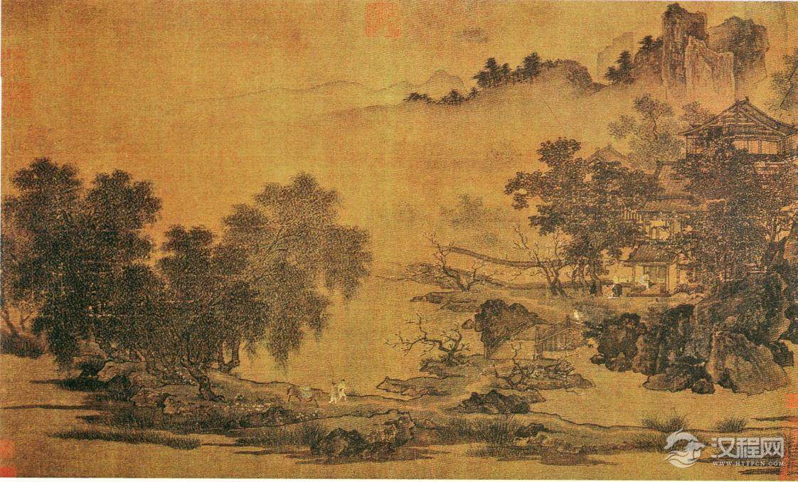 四景山水图