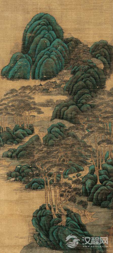 四景山水图