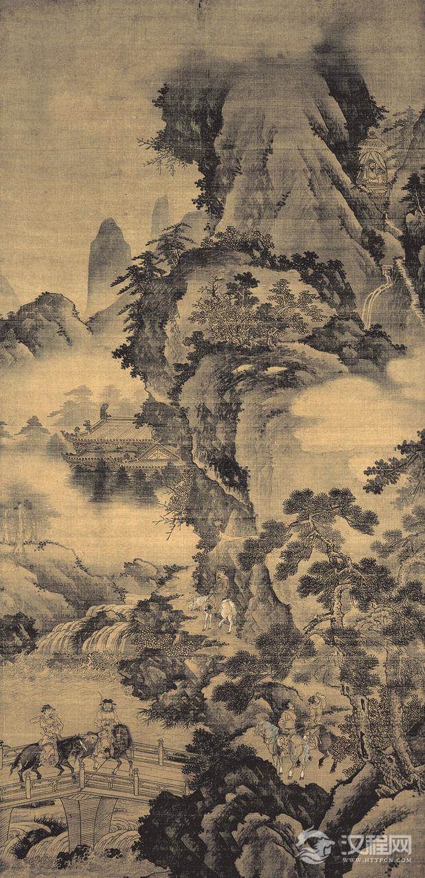 四景山水图