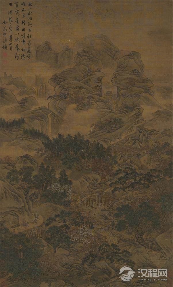 四景山水图