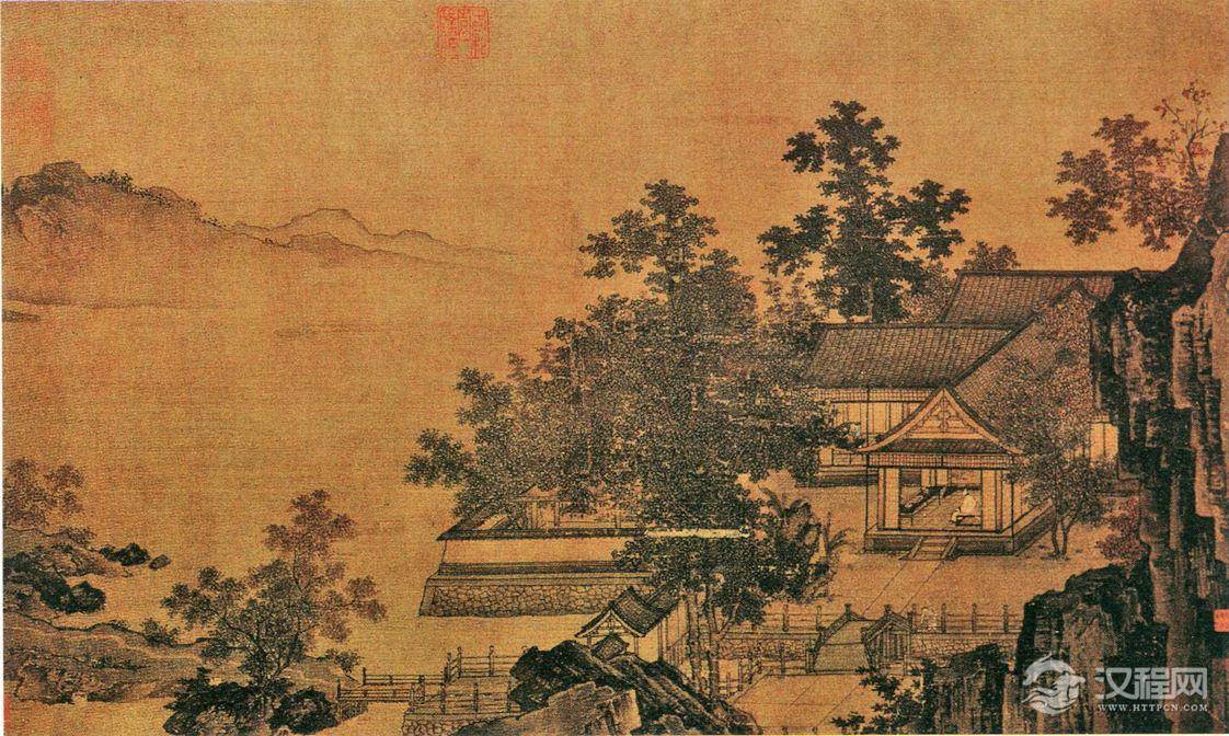 四景山水图