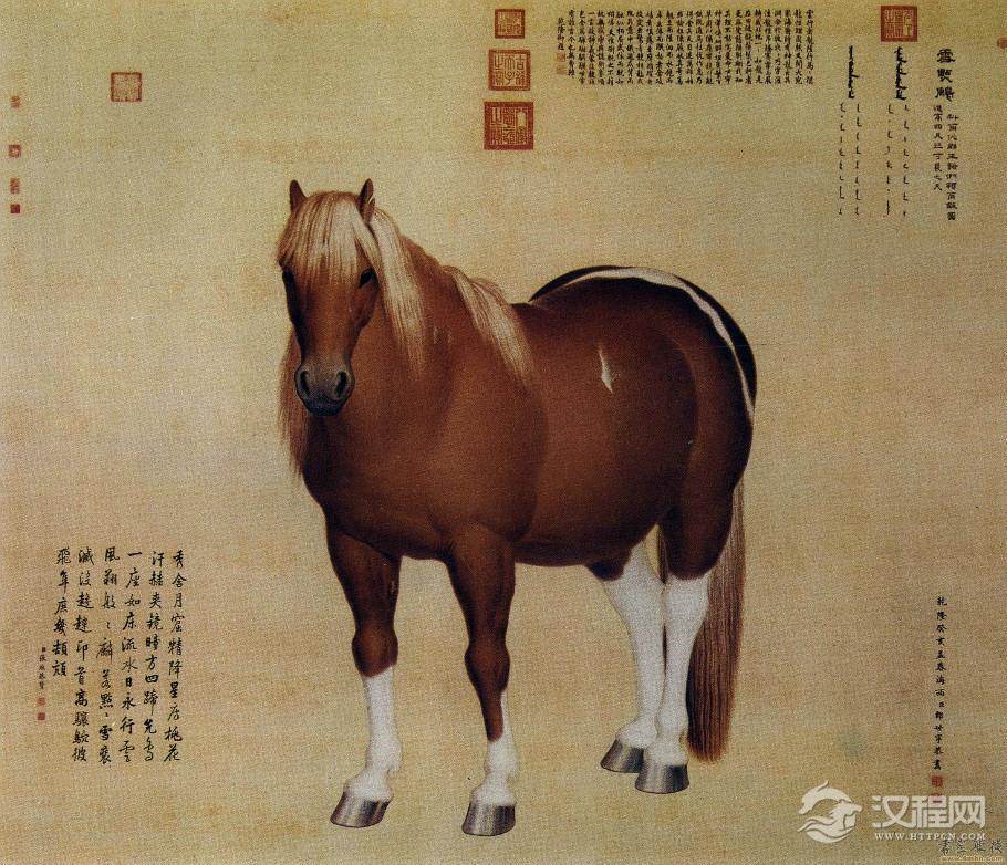 清 郎世宁 十骏图