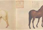 郎世宁 爱乌罕四骏图 台北故宫博物院藏