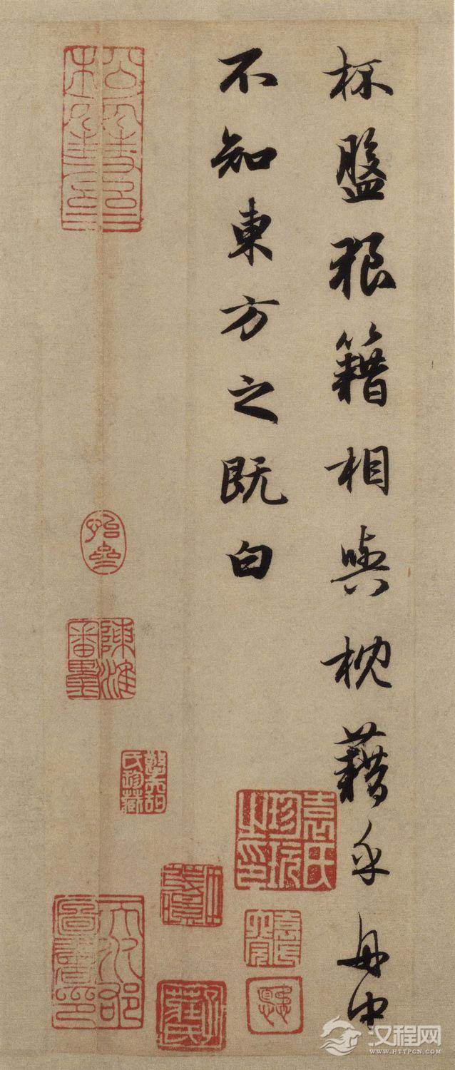 古代书法手卷：赵孟頫《前赤壁赋》，其线条温润凝练，外秀内刚！