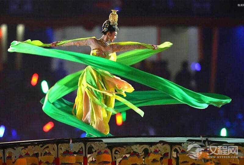 古典舞飞天舞道具舞蹈长绸 凌空翱翔飘逸柔美