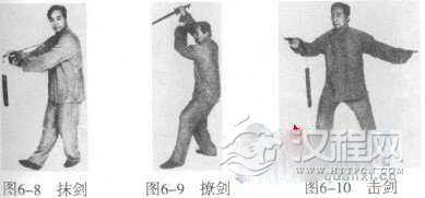 抹剑 撩剑 击剑