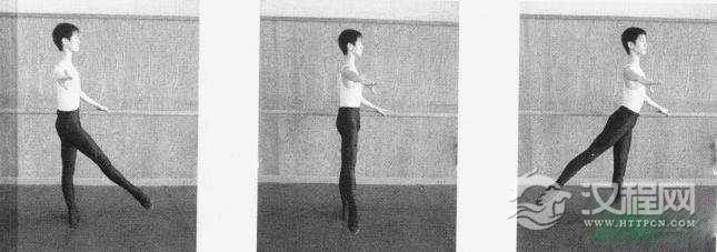 中专一年级小踢腿