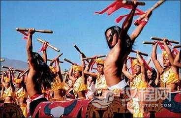 佤族舞蹈木鼓舞