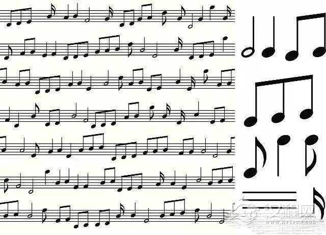 关于乐谱的小知识