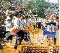 彝族民间舞蹈(阿细跳舞)