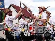 英国民间传统舞蹈莫里斯舞即将失传