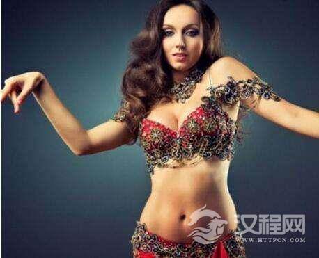 学跳肚皮舞 锤炼腰腹部
