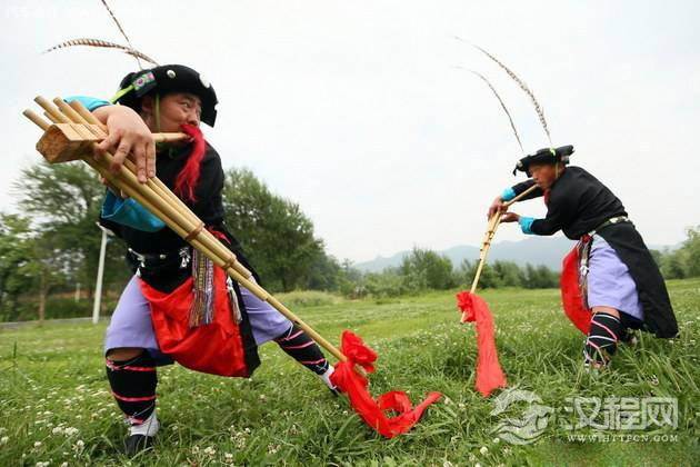 苗族舞蹈：苗族芦笙舞