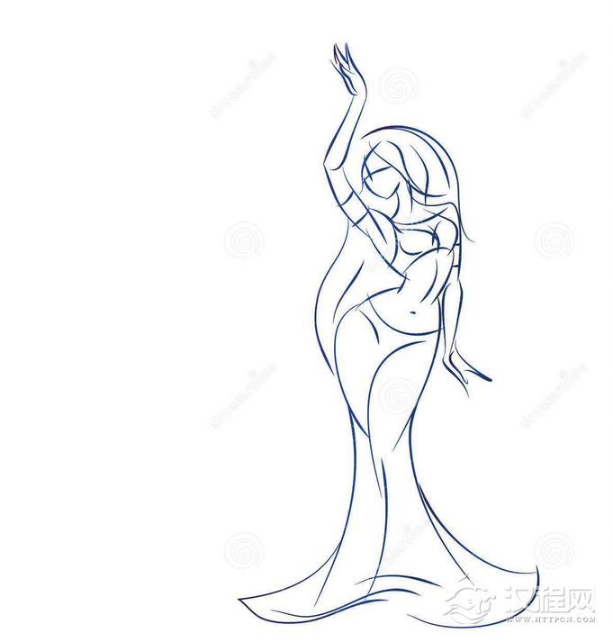 看图学跳肚皮舞