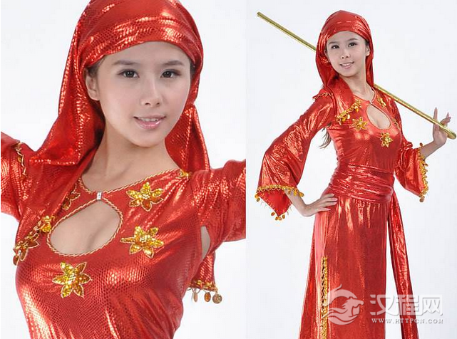 海湾风格肚皮舞 魅力甩发Khaleeji