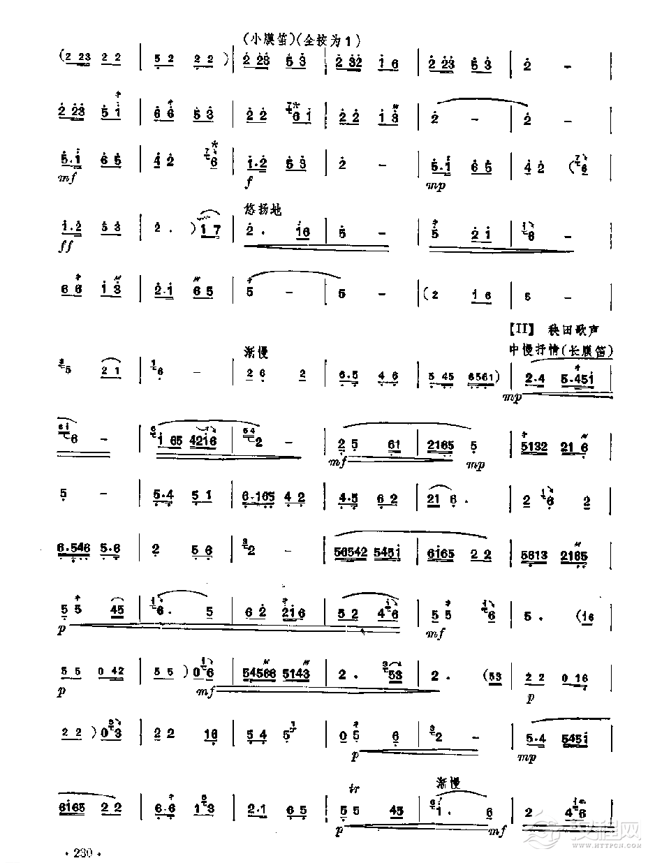 笛子独奏曲《格冬代》林克仁、王恒安/曲