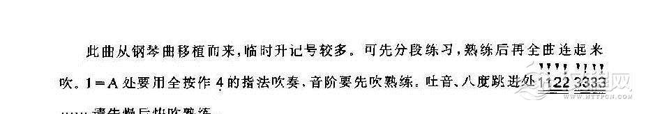 竹笛练习曲《土耳其进行曲》莫扎特曲