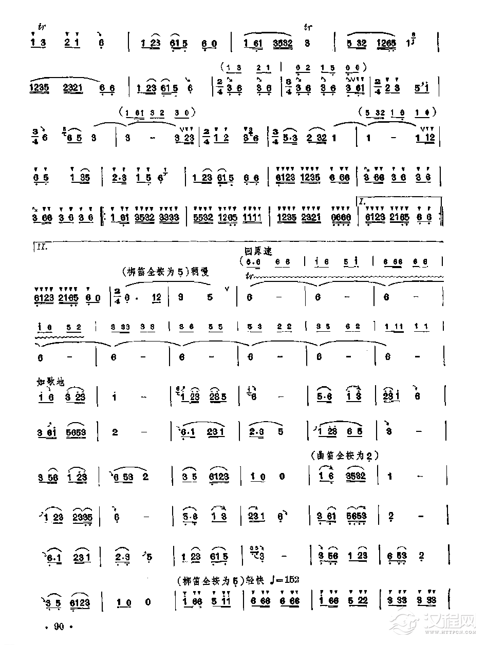 笛子独奏曲《采茶忙》赵松庭/曲