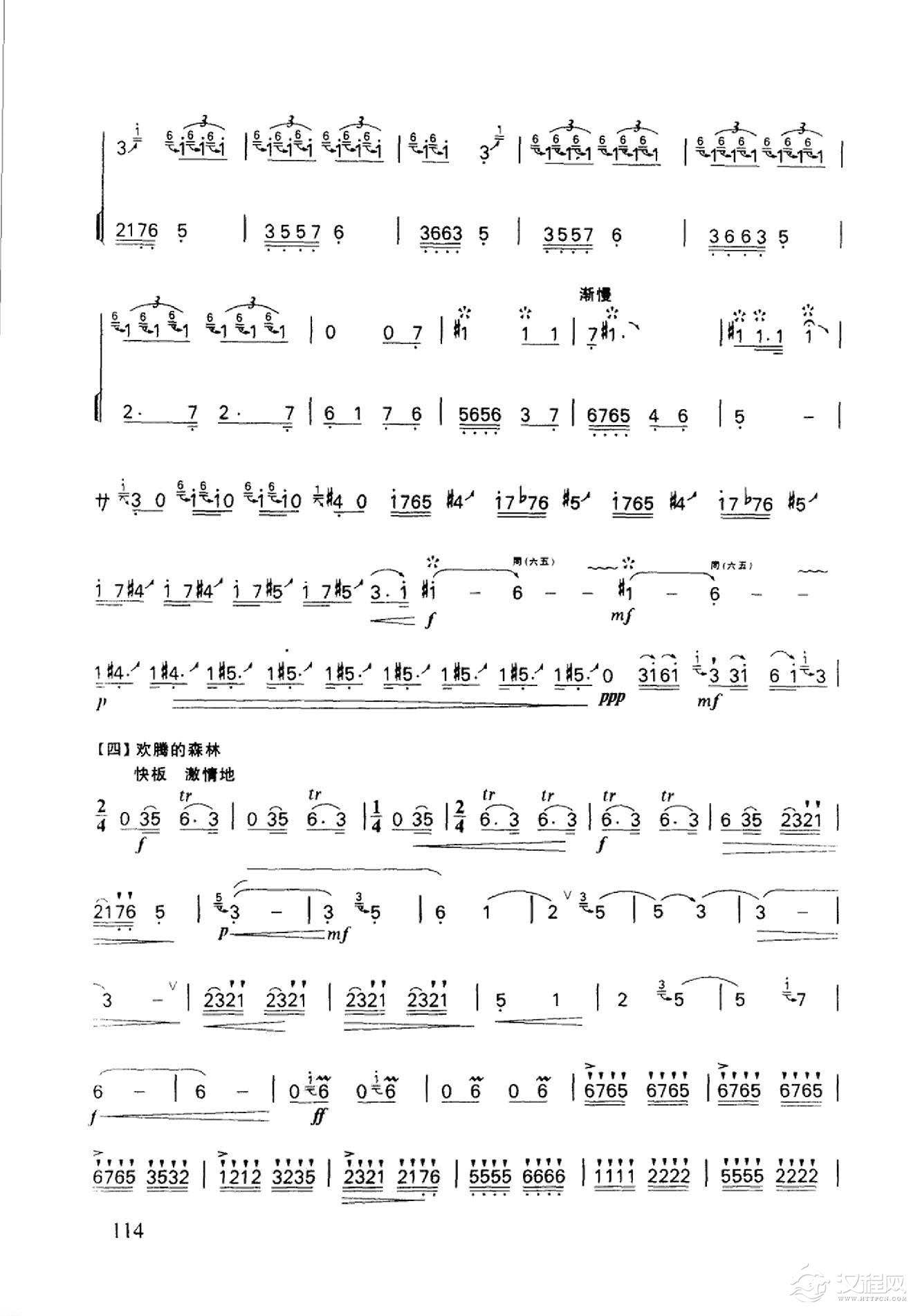 笛子名曲[百鸟引&尹明山传谱]