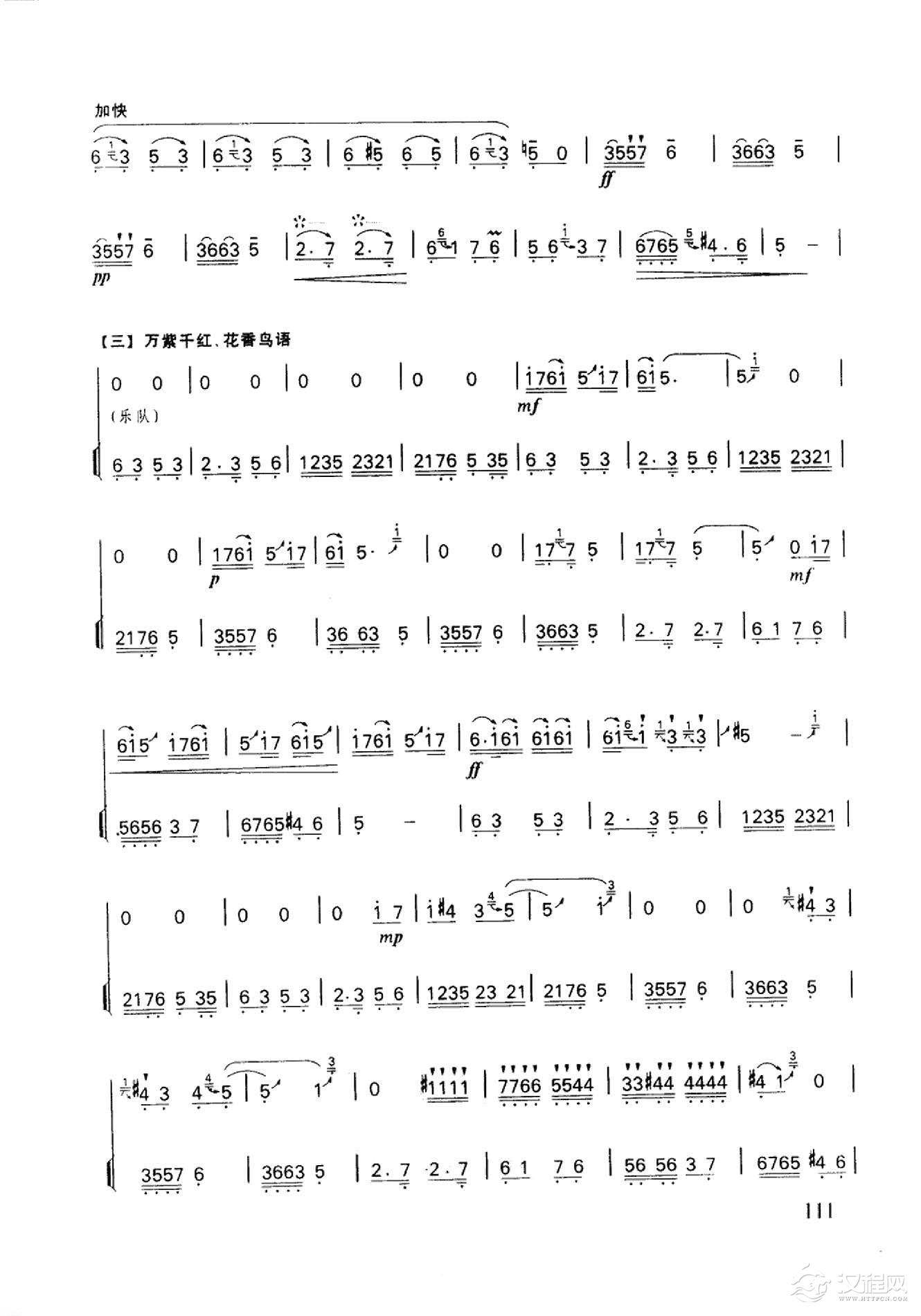 笛子名曲[百鸟引&尹明山传谱]