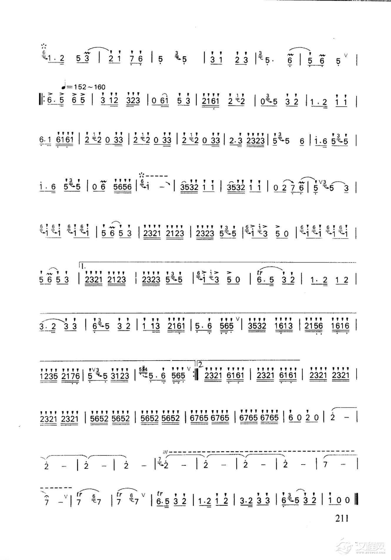 笛子名曲[凤阳歌绞八板&山东民间乐曲]