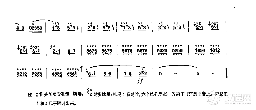 笛子独奏曲《枣园春色》高明/曲