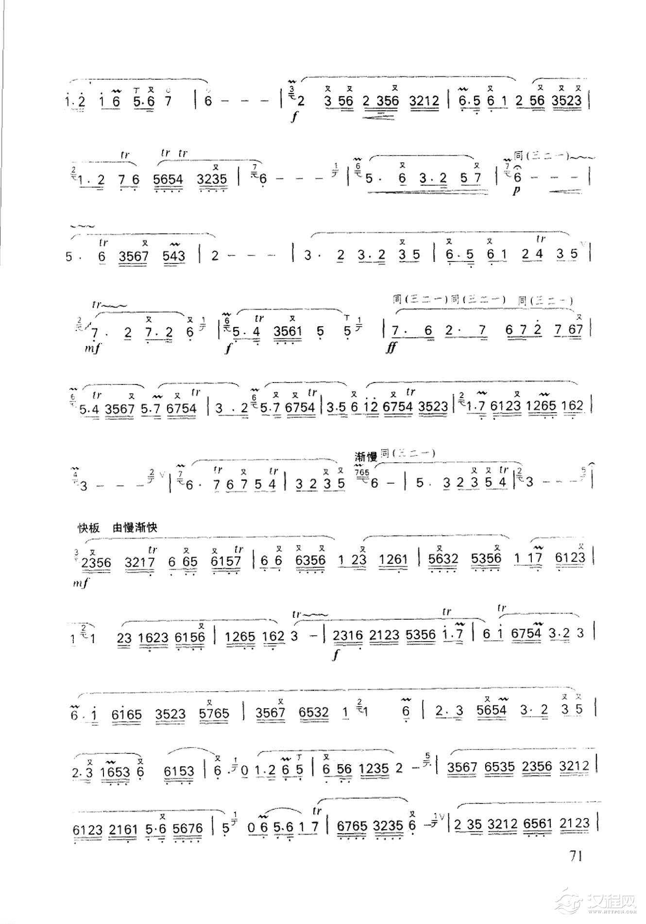 笛子名曲[鹧鸪飞&陆春龄改编]