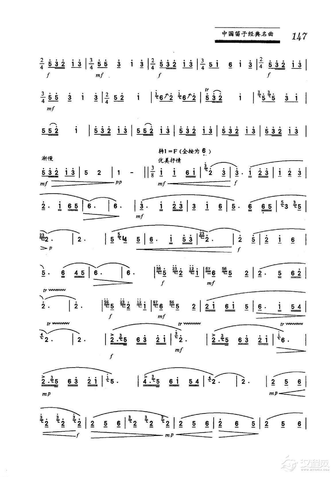 中国笛子名曲《欢乐的节日 张宝庆编曲》