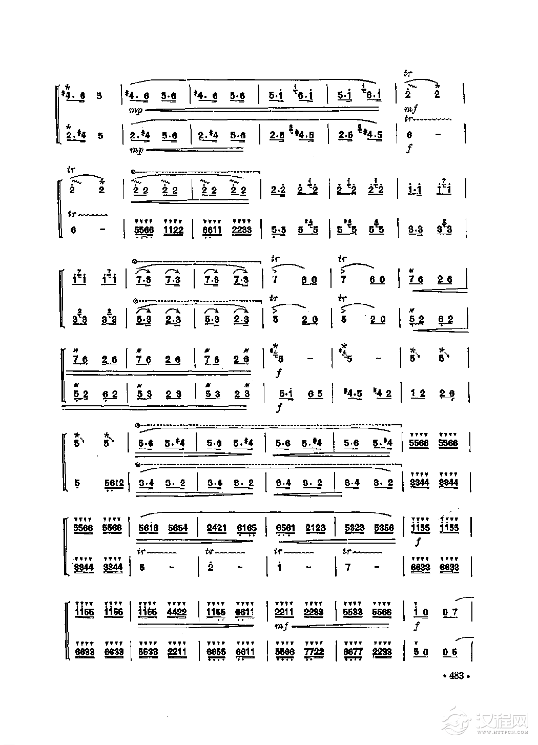 笛子重奏曲《婆媳俩》昌痴/曲